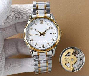 Orologi di lusso da uomo di design Orologi da polso da uomo Automatico 41mm Orologio meccanico automatico da donna in oro 306L Cassa ad arco poligonale Acciaio inossidabile Resistente all'acqua