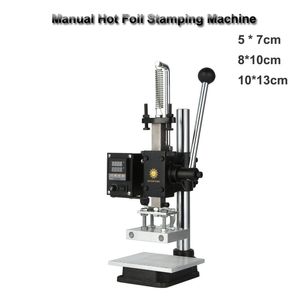 Small Manual Hot Stamping Machine Guide Bronzing Machine For PVC Skin And Paper Card Stamping And Stamping 220V/110V