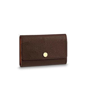 6 Nyckelh￥llare Key Pouch Key Wallet Mens Pouch Womens Card Holder Handv￤skor L￤derkortskedja Mini Walls Coin Purse 682 552181a