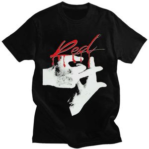 Męskie koszulki Playboi Carti Album muzyczny cała Lotta czerwony T-shirt z nadrukiem 90s Vintage Rap hip-hopowa koszulka moda Casual t-shirty Hipster męskie topy L230222