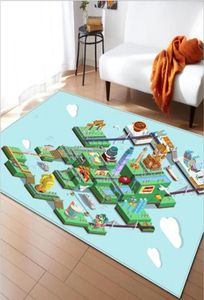 Carpets City Road Game Rugs Baby Crawl Matcarpets para Ranta de Living Kids Adore Sala para Carpet Tapete9833814