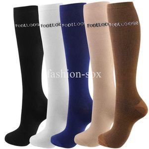 5PC Socks Hosiery Running Men Women Compression Stockings Graduated Leg Exercise Running Pain Relief Cycling socks Compression Socks Wholesale Z0221