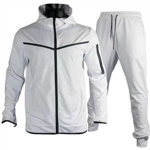 Sportbekleidung Herren-Sportbekleidung, Trainingsanzüge, technische Hosen, lässige Hose, getäfelter Cardigan-Mantel, asiatische Größe M/L/XL/2XL/3XL QLUD