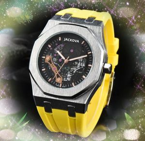 クォーツ自動運動ファッションメンズタイムクロック腕時計自動日付男性ドレスデザイナー腕時計ゴム鋼ベルトビジネスカジュアル高級高級男性ギフト腕時計