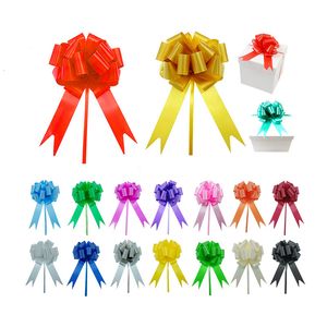 Inne świąteczne zapasy imprezy 30pcs Pull Bows Dift Wstążka Wstążka DIY Opakowanie ślubne Wstacki rzemieślni