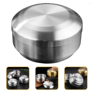 Bowls Stainless Steel Reusable Household Metal Small Rice Bowl Dipping Soup For Kitchen Storage Home