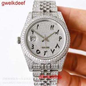 High quality fashionable chilled watch for men's luxury round cut exquisite watch85249663