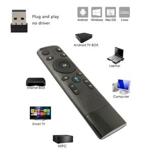 Q5 Sprachfernbedienung Gyro Air Mouse mit Mikrofon 3 Achsen Gyroskopsteuerung für Smart TV H96 X96 TX3 Mini T95 Android TVBox