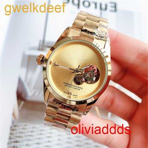 Högkvalitativ mode iced Watchesmens handled lyxig rundklipp labb Gr ddgu vjhc