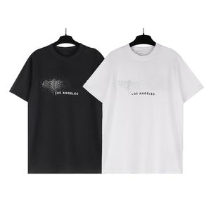 T 셔츠 디자이너 셔츠 tshirt 남성용 및 여성용 100% 퓨어 코튼 통기성 캐주얼 티셔츠 앞면에 편지 인쇄 EU 크기 S M L XL