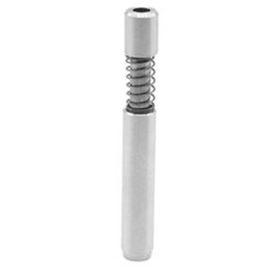 Wholesale of New Stainless Steel Spring Smoke Nozzle Metal Smoke Pipe 60 mm Long