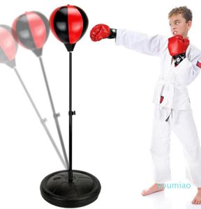 Piaskowa torba dla dzieci Fitness Sprzęt bokserski Taekwondo Muay Thai Children uderzające w rękawiczki piłki