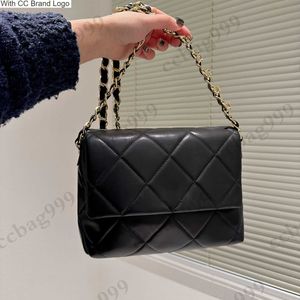 CC Cross Body Vintage łańcuch z literą torby krzyżowe jagnięcy klasyczne diamentowe pikowane złote metalowe ramię Multi Pochette Portfel