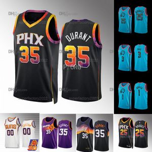 Kevin Durant Phx Devin Booker Phoenixs Jersey 2022-23 City Basketball Sun Mikal Bridges Chris Paul 1 DeAndre Ayton Steve Nash Charles