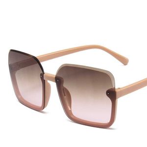 Sunglasses New Unisex Rectangle Vintage Sunglasses 2022 Fashion Design Retro Half Frame Sun Glasses Female Lady Eyeglass Casual Goggles G221215