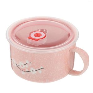 Bowls Bowl Noodle Serving Pot Ceramic Soup Japanese Microwave Household Salad Noddle Storage Heat Appetizer Rice Fruit Insulated