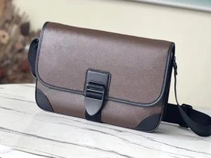 Adam Archy Messenger PM MM çanta Orta Postacı Çantası Hobos Erkek Monogramları Macassar Eclipse Kanvas Tote 23SS Seyahat Rahat Çanta Tasarımcısı M21394 M46328 M21358