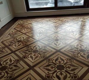 Cherry Wood Floor Parquet Flooring Ceramika tła