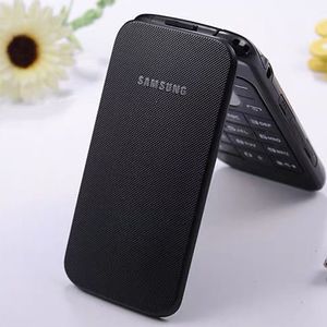 الهواتف المحمولة الأصلية التي تم تجديدها Samsung C3528 Flip Phone 2g GSM غير مؤمن للطالب المسن Mobilephone