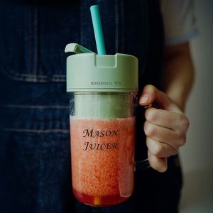 Meyve meyveleri 500ml kablosuz R fincan taşınabilir blender mini buz kırıcı ev açık ofis meyve milkshake sebze üreticisi 230222