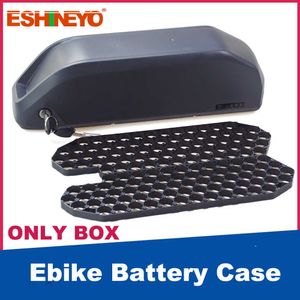 DIY Ebike 36V 48V 52V Lithium Battery Empty Case Polly Down Tube Electric Bicycle Battery Housing Box With 18650 Cell Holder