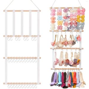 Jewelry Pouches Hair Bows Holder Large Capacity Clips Storage Hanger Organizer Baby Accessory Display Wholesales