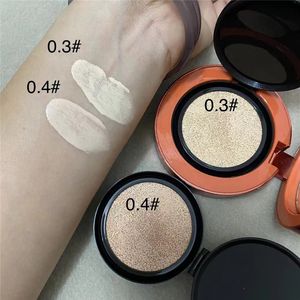 Compact Cushion Foundation 12g in 2 Shades 03# Ivory Silk 04# Rose fond de teint Makeup Kit