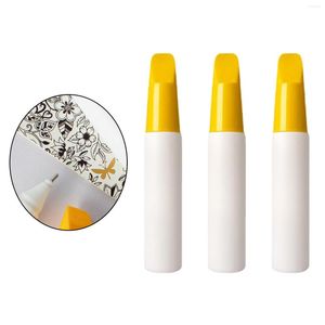 Storage Bottles 3 Pcs Portable Refillable Empty Bottle Car Scratch Remover Pen Marker Paint Accessories