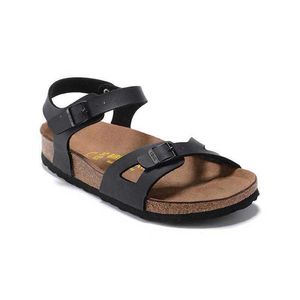 German Slippers Designer Birkinstocks Boken Women's Shoes Rio Summer Sandals Cork Bottom Boken Flat-heeled Slippers Men OG05