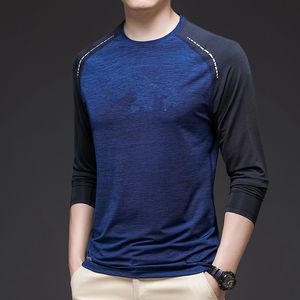 camiseta de diseñador para hombre tops tshirt tops de manga larga letra tripulación cuello rápido deporte de moda seca corriendo ropa de diseñador