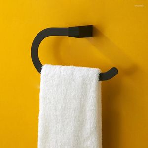 Kitchen Faucets Vidric Bathroom Simple Rubber Paint Diamond-shaped Pendant Towel Ring Shelf