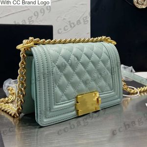 CC Cross Body 18cm Caviar Caviar Boy Boy Girls Bags Real Classic Quilted Vintage Gildware Chain Counter Crossbody Pres