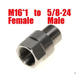 Fuel Filter M16 X 1 To 5/824 Thread Adapter Stainless Steel M16X1 Ss Soent Trap For Napa 4003 Wix 24003 M16X1R 5/8X24 Drop Delivery Dhmpc