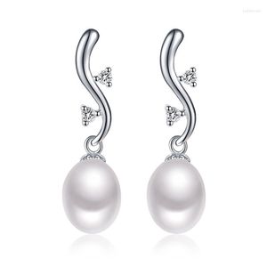 Dangle Earrings Sinya 925 Sterling Silver Pearls Drop Earring Spring Vines Catkins Design Fine Jewelry For Women Ladies Lover Tassel