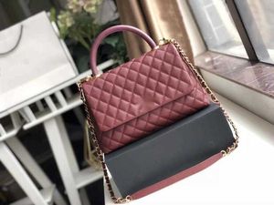 Evening Bags Luxury Brand design CC shoulder Bags 92993 woman's Letter plaid shoulder Chain bag lambskin handbag vintage messenger bags caviar Leather le boy 2.