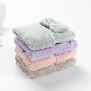 Towel Korean Version Of Super-absorbent Water Dry Hair Hat Shampoo Bath Cap Long Baotou Quickly Simple Wipe Headscarf