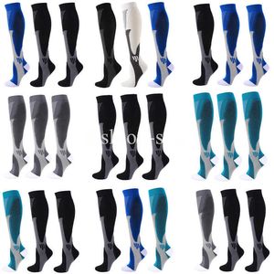 5 adet çorap çorap 3 çift yeni sıkıştırma çorapları kadınlar erkekler 30 mmhg rahat anti -yorgunluk atletik naylon tıbbi hemşirelik sporu koşu çorapları z0221
