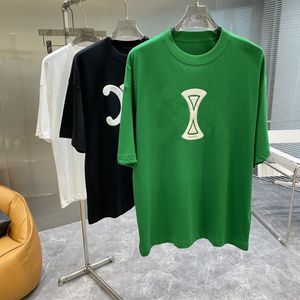 Luxury T -skjorta f￶r m￤n och kvinnor trycker brevdesign toppar Loose Cotton Tees Summer Apparel