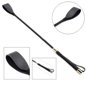 Vuxna leksaker Slim Leather Riding Crop Horse Whip Spanking Sexprodukt för par Kvinnor Sex Toys Adult Games 230222