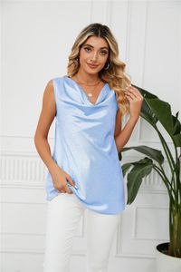 Blusas femininas de qualidade superior feminina camisas de moda de verão colarinho de pilha de pilha de rua ladrinhas de camisa casual azul -céu tops de camisa casual