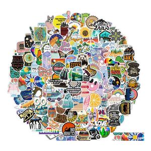 Car Stickers 200Pcs/Lot Sale Cartoon Graffiti For Laptop Skateboard Notebook Lage Water Bottle Decals Kids Gifts Drop Delivery Mobil Dhath