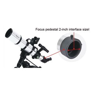 Skyoptikst 90/500 Telescopio astronomico Ota Refrattatore da 2 pollici Focuser Astronom Observation Deep Space Fotografia