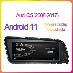 Autoradio AndroidプレーヤーステレオカーDVDマルチメディアワイヤレスカープレイGSP WiFi Bluetooth USB 4G for Audi Q5 MMI 2G 3G