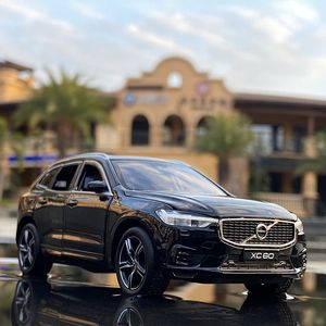 Diecast Model 1 32 Volvos XC60 SUV Alloy Car Model Diecasts Metal Toy Vehicles Car Model Sund Light Collection Toys Gift2330221