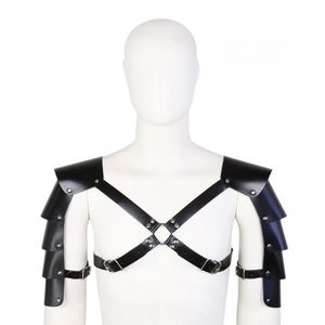 Adjustable Bondage Belt Sex Cosplay Costumes Men Leather Body Chest Harness Belt