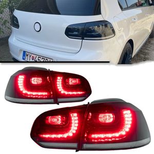 VW Golf6 Golf6 Mk6 R20 2009-2012 Taillights LED DRLランニングライトフォグライトダイナミック信号ライトのための車のテールライト