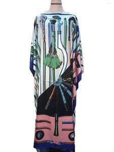 Ethnische Kleidung, Übergröße, modisch, bedruckt, Kaftan, Bohemian, lockere Strandkleider, Dashiki, afrikanische Abaya-Robe-Kleidung