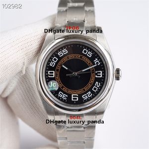 5 Style Automatyczne zegarki mechaniczne luksusowe męskie zegarek 116034 39 mm ETA2836 904L Sapphire Waterproof Ceramic Luminous Record Watch