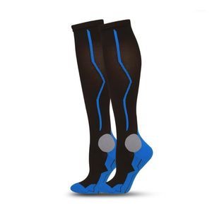 Calzini sportivi Calze da corsa Calzini da calcio Calzini elasticizzati per compressione delle gambe Calzini sportivi atletici1