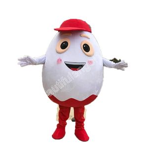 クリスマスアニマルホワイトエッグマスコットコスチューム漫画衣装衣装スーツハロウィーン大人サイズバースデーパーティーアウトドア衣装慈善